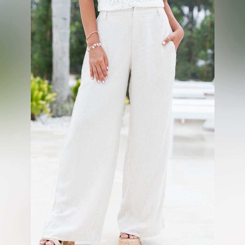 NWT Linen Trousers